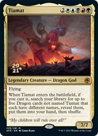 Tiamat - Magic: The Gathering Prerelease Cards trading card