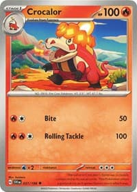Crocalor - Pokemon SV01: Scarlet & Violet Base Set trading card