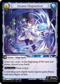 Arcane Disposition - Grand Archive TCG Dawn of Ashes 1st Edition trading card