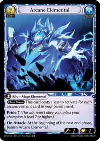 Arcane Elemental - Grand Archive TCG Dawn of Ashes 1st Edition trading card