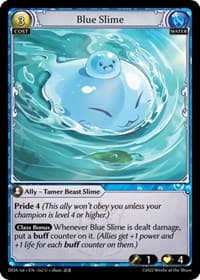 Blue Slime - Grand Archive TCG Dawn of Ashes 1st Edition trading card