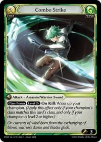 Combo Strike - Grand Archive TCG Dawn of Ashes 1st Edition trading card