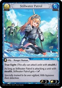 Stillwater Patrol - Grand Archive TCG Dawn of Ashes 1st Edition trading card