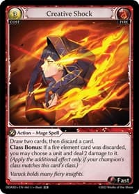 Creative Shock - Grand Archive TCG Dawn of Ashes Starter Decks trading card