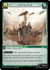 Call the Pack - Grand Archive TCG Dawn of Ashes Alter Edition trading card