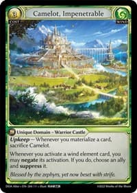 Camelot, Impenetrable - Grand Archive TCG Dawn of Ashes Alter Edition trading card