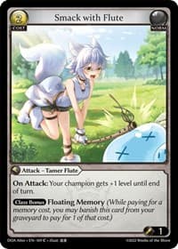 Smack with Flute - Grand Archive TCG Dawn of Ashes Alter Edition trading card
