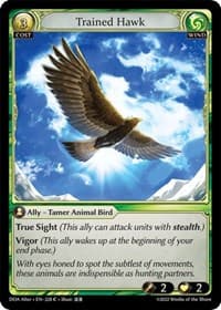 Trained Hawk - Grand Archive TCG Dawn of Ashes Alter Edition trading card
