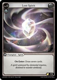 Lost Spirit - Grand Archive TCG 2022 Demo Deck trading card