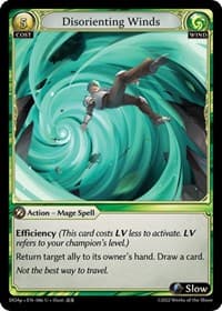 Disorienting Winds - Grand Archive TCG Dawn of Ashes Prelude trading card