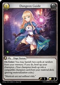 Dungeon Guide (KS) - Grand Archive TCG Dawn of Ashes Prelude trading card
