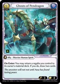 Ghosts of Pendragon - Grand Archive TCG Dawn of Ashes Prelude trading card