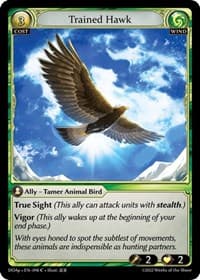 Trained Hawk - Grand Archive TCG Dawn of Ashes Prelude trading card