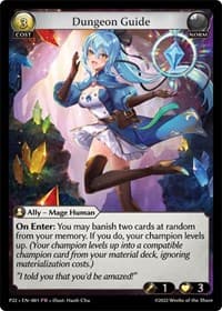 Dungeon Guide - Grand Archive TCG Promotional Cards trading card