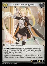 Honorable Vanguard - Grand Archive TCG Promotional Cards trading card