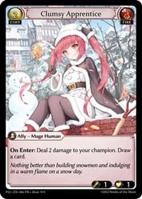 Clumsy Apprentice - Grand Archive TCG Promotional Cards trading card