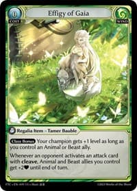 Effigy of Gaia - Grand Archive TCG Fractured Crown trading card