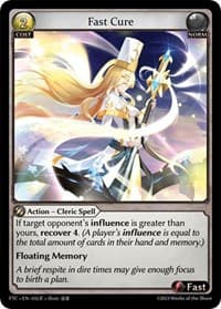 Fast Cure - Grand Archive TCG Fractured Crown trading card