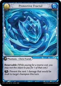 Protective Fractal - Grand Archive TCG Fractured Crown trading card
