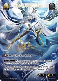 Nimue, Cursed Touch (CSR) - Grand Archive TCG Supporter Pack 1 trading card