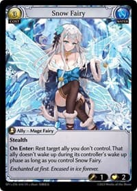 Snow Fairy - Grand Archive TCG Supporter Pack 1 trading card