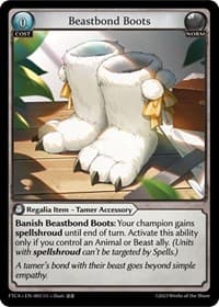 Beastbond Boots - Grand Archive TCG Fractured Crown trading card