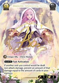Blanche, Sheltering Saint (CSR) - Grand Archive TCG Fractured Crown trading card