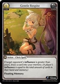 Gentle Respite - Grand Archive TCG Fractured Crown trading card