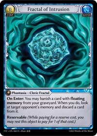 Fractal of Intrusion - Grand Archive TCG Fractured Crown trading card