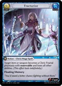 Fracturize - Grand Archive TCG Fractured Crown trading card