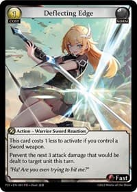 Deflecting Edge - Grand Archive TCG Promotional Cards trading card