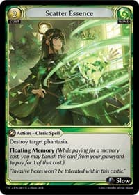 Scatter Essence - Grand Archive TCG Fractured Crown trading card