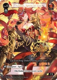 Aithne, Spirit of Fire (CPR) - Grand Archive TCG Promotional Cards trading card