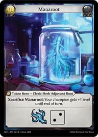 Manaroot - Grand Archive TCG Alchemical Revolution trading card