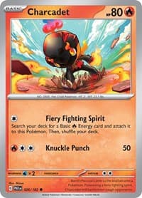 Charcadet - Pokemon SV04: Paradox Rift trading card