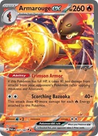 Armarouge ex - Pokemon SV04: Paradox Rift trading card