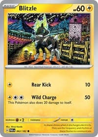 Blitzle - Pokemon SV04: Paradox Rift trading card