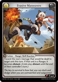 Evasive Maneuvers - Grand Archive TCG Alchemical Revolution Starter Decks trading card