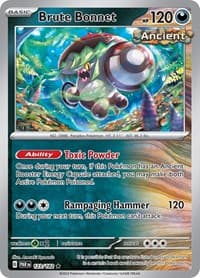 Brute Bonnet - Pokemon SV04: Paradox Rift trading card