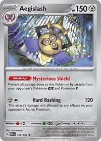 Aegislash - Pokemon SV04: Paradox Rift trading card