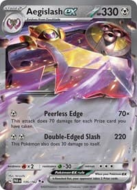 Aegislash ex - Pokemon SV04: Paradox Rift trading card