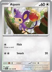 Aipom - Pokemon SV04: Paradox Rift trading card
