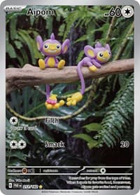 Aipom - Pokemon SV04: Paradox Rift trading card