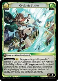 Cyclonic Strike - Grand Archive TCG Alchemical Revolution trading card
