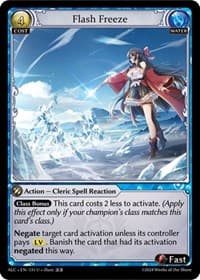 Flash Freeze - Grand Archive TCG Alchemical Revolution trading card