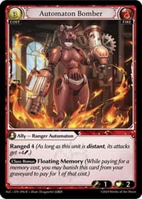 Automaton Bomber - Grand Archive TCG Alchemical Revolution trading card
