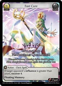 Fast Cure - Grand Archive TCG Promotional Cards trading card