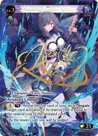 Arisanna, Lucent Arbiter (CSR) (ALC1E) - Grand Archive TCG Alchemical Revolution trading card