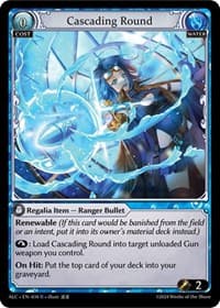 Cascading Round - Grand Archive TCG Alchemical Revolution trading card