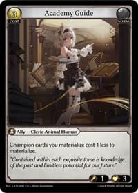 Academy Guide - Grand Archive TCG Alchemical Revolution trading card
